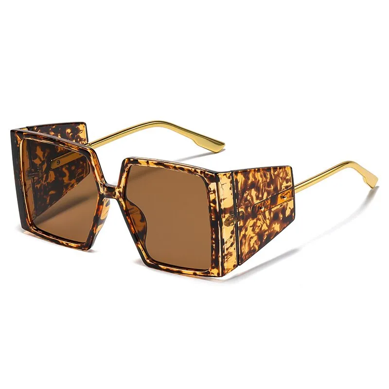 Vintage Punk Square Sunglasses