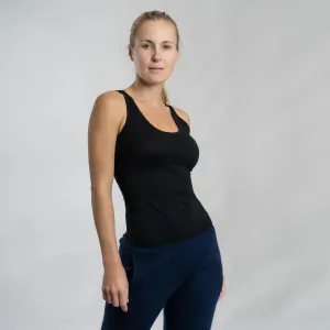 Women's Alpaca Wool Tank Top: 160 Ultralight