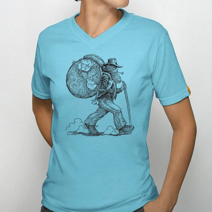Women’s Short Sleeve Crew Neck World Traveler