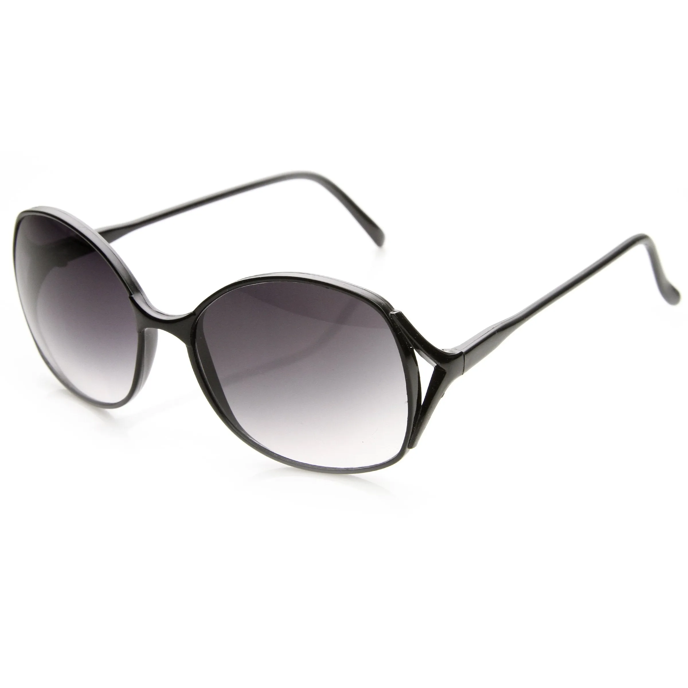 Women's True Vintage Large Retro Sunglasses Made In Italy 7224