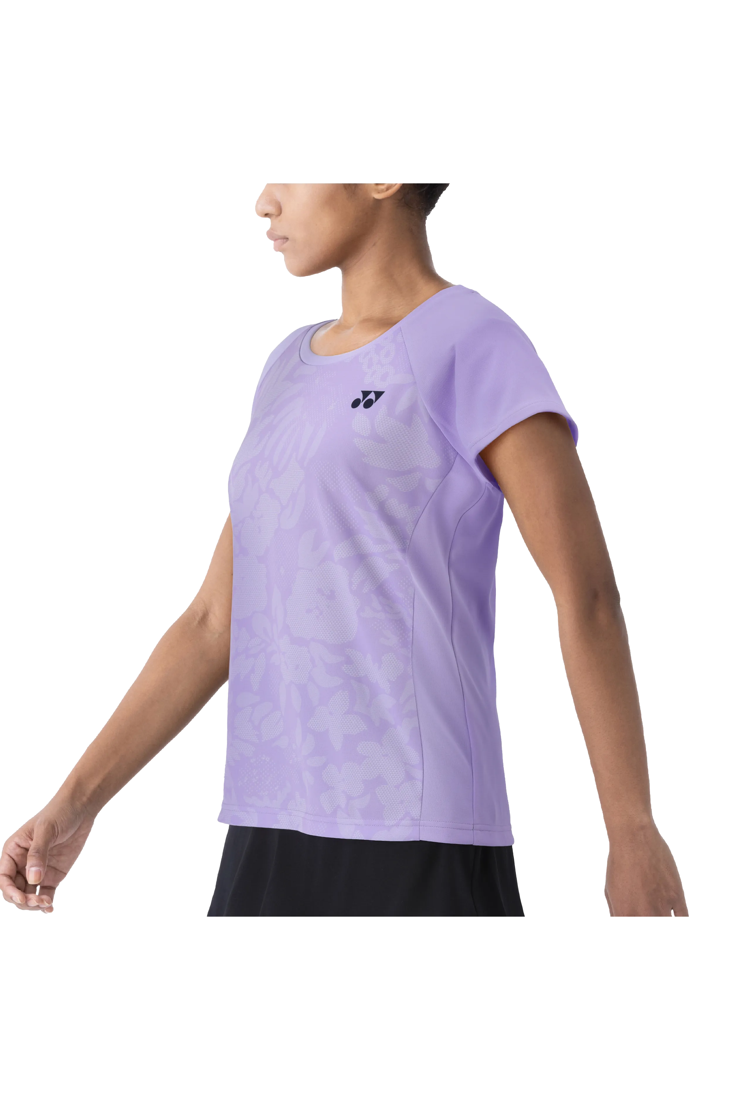 Yonex Marin/Intanon Women's Crew Neck T-Shirt - 16633[Mist Purple]